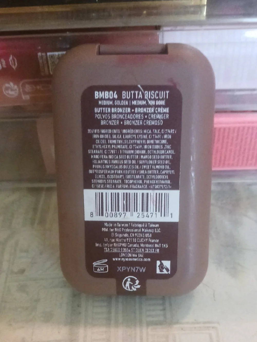 NYX Butter Melt Bronzer - Warm Brown Shade